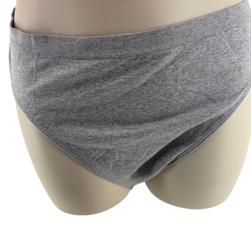 Victoria's Secret Hi Leg Brief Gray Womens Size Xlarge